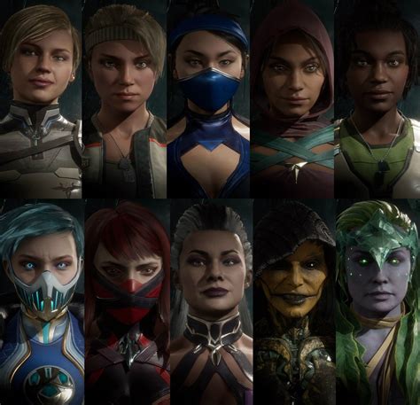 mortal kombat x female characters|martal combat girl that flys.